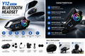 Comunicador Bluetooth Y12 para Casco de Moto